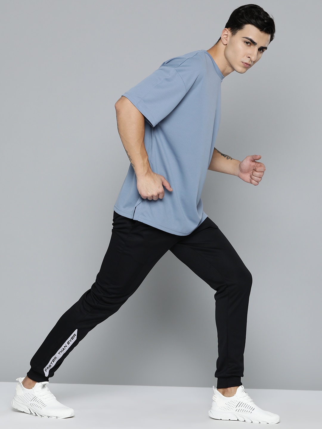 

HRX by Hrithik Roshan Men Rapid-Dry Running Track Pants, Olive
