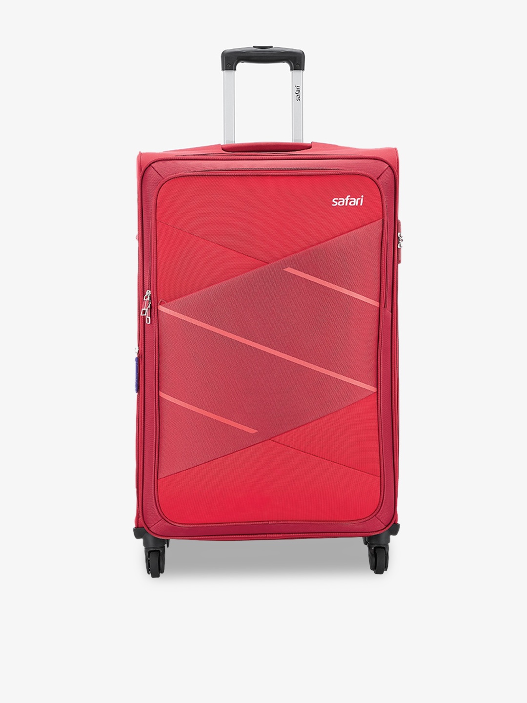 

Safari Medium Soft Sided Trolley Bag, Red