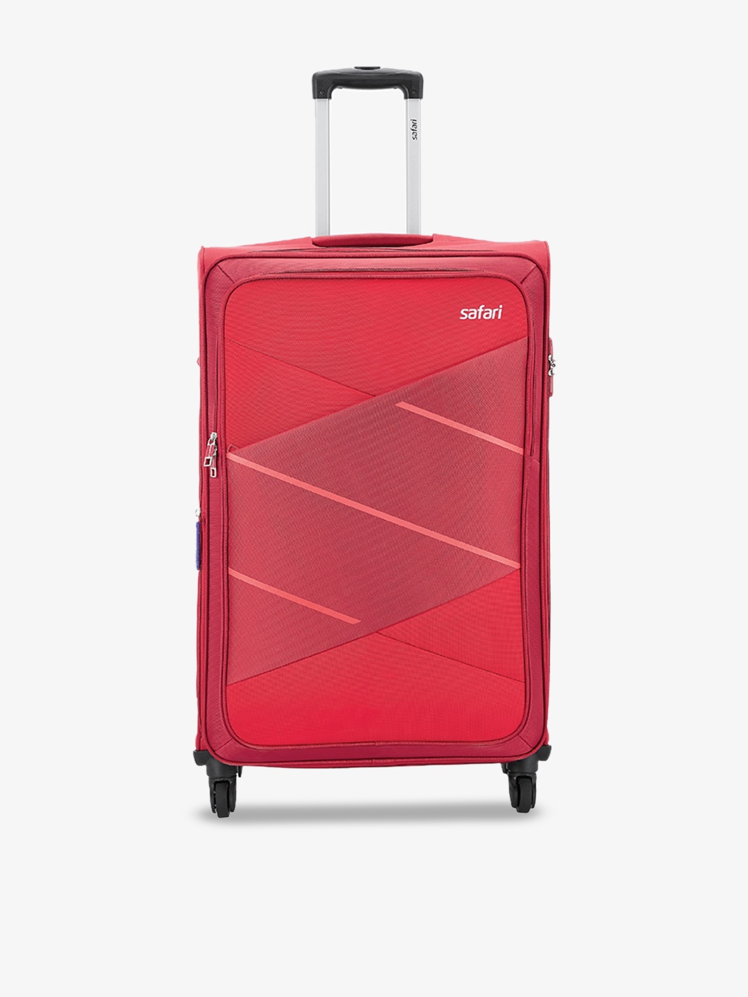 

Safari Soft-Sided Small Trolley Suitcase, Red