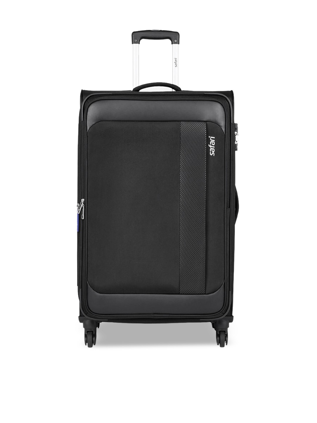 

Safari Slant Soft Sided Medium Trolley Bag, Black