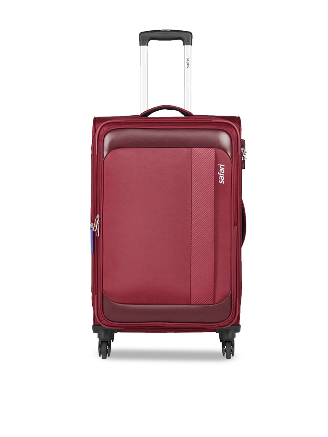 

Safari Soft-Sided Cabin Trolley Suitcase, Red