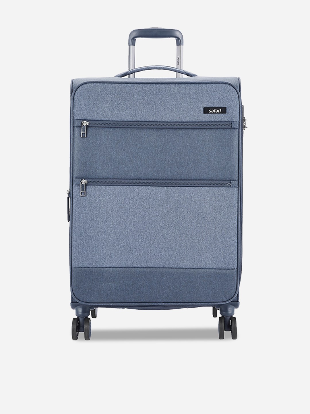 

Safari Soft-Sided Large Trolley Suitcase, Grey