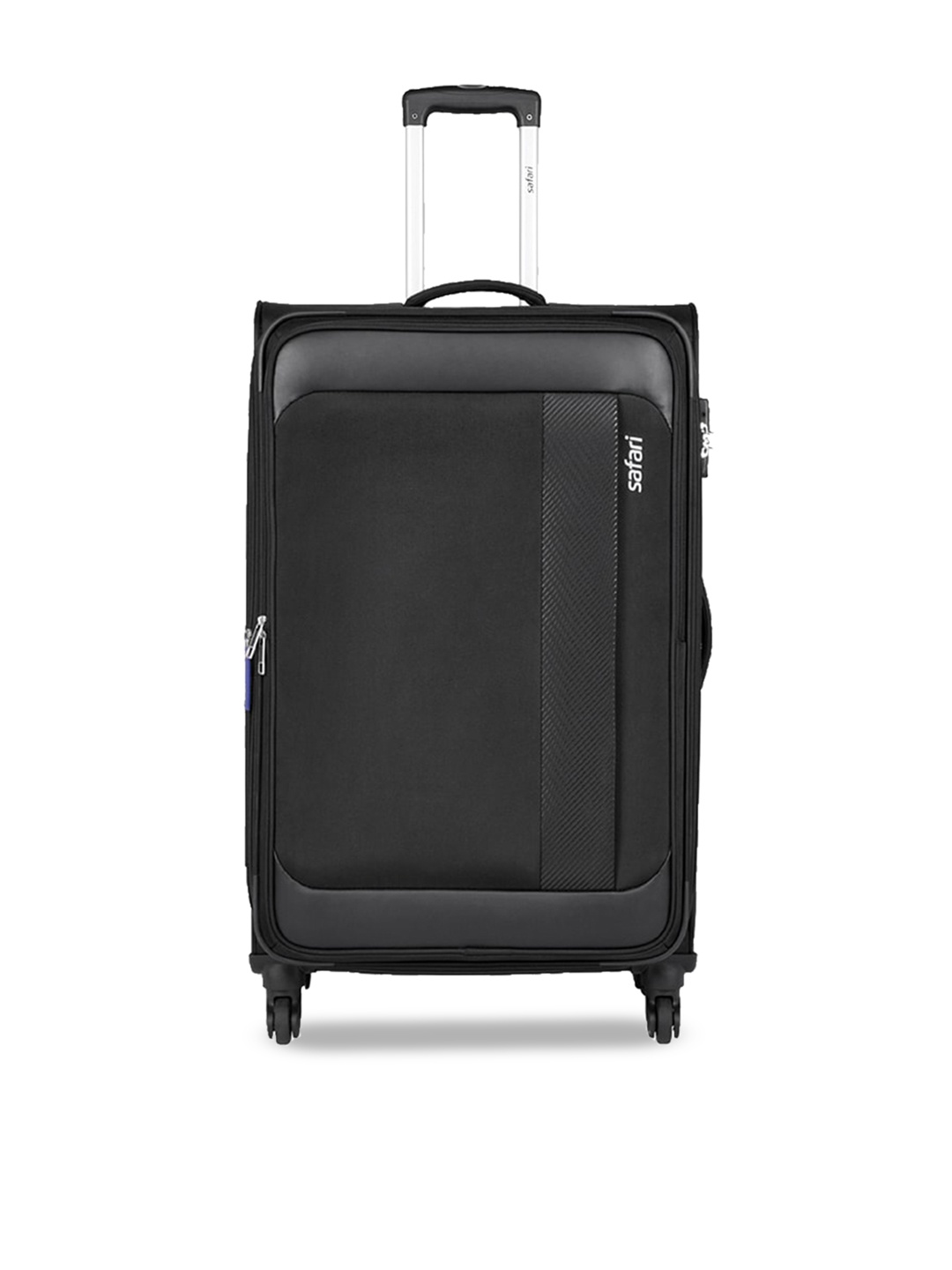 

Safari Black Solid Cabin Trolley Suitcase