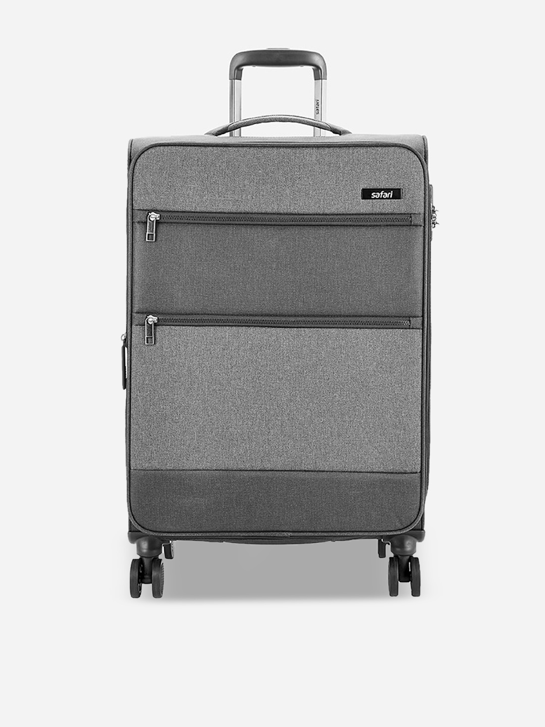 

Safari Harmony Soft Sided Large Trolley Bag, Grey