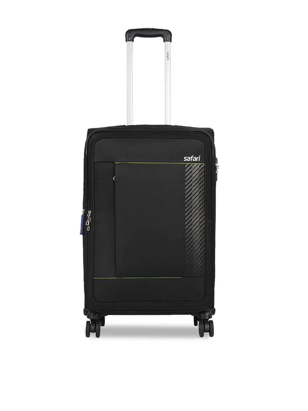 

Safari Soft-Sided Cabin Trolley Suitcase, Black