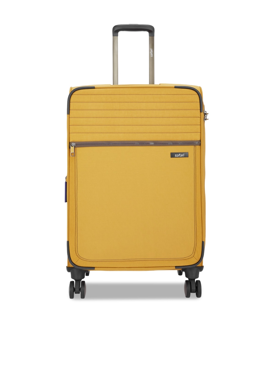 

Safari Duvet Soft-Sided Large Trolley Suitcase, Yellow