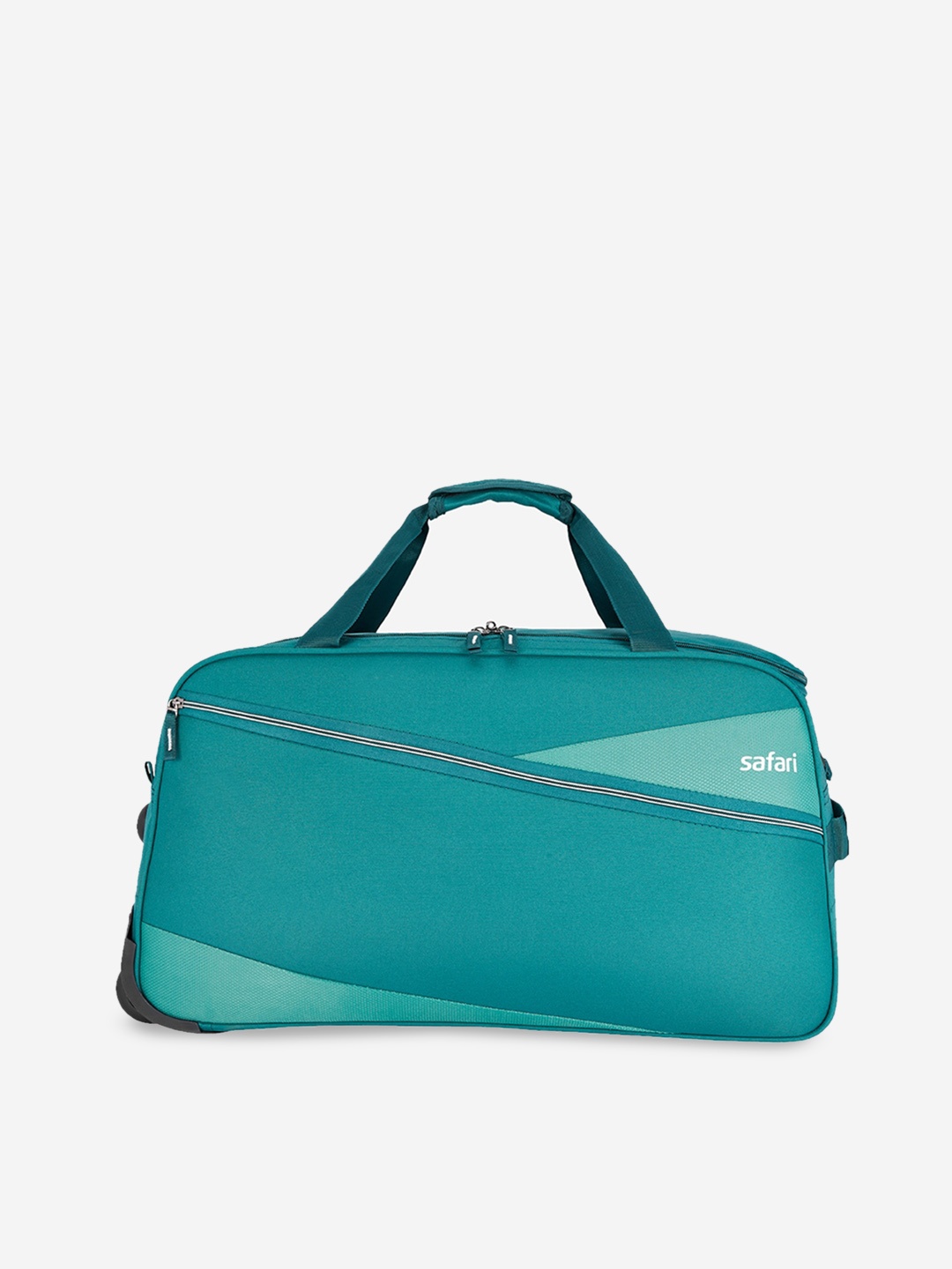 

Safari Buzz Rolling Colourblocked Medium Duffle Bag, Teal