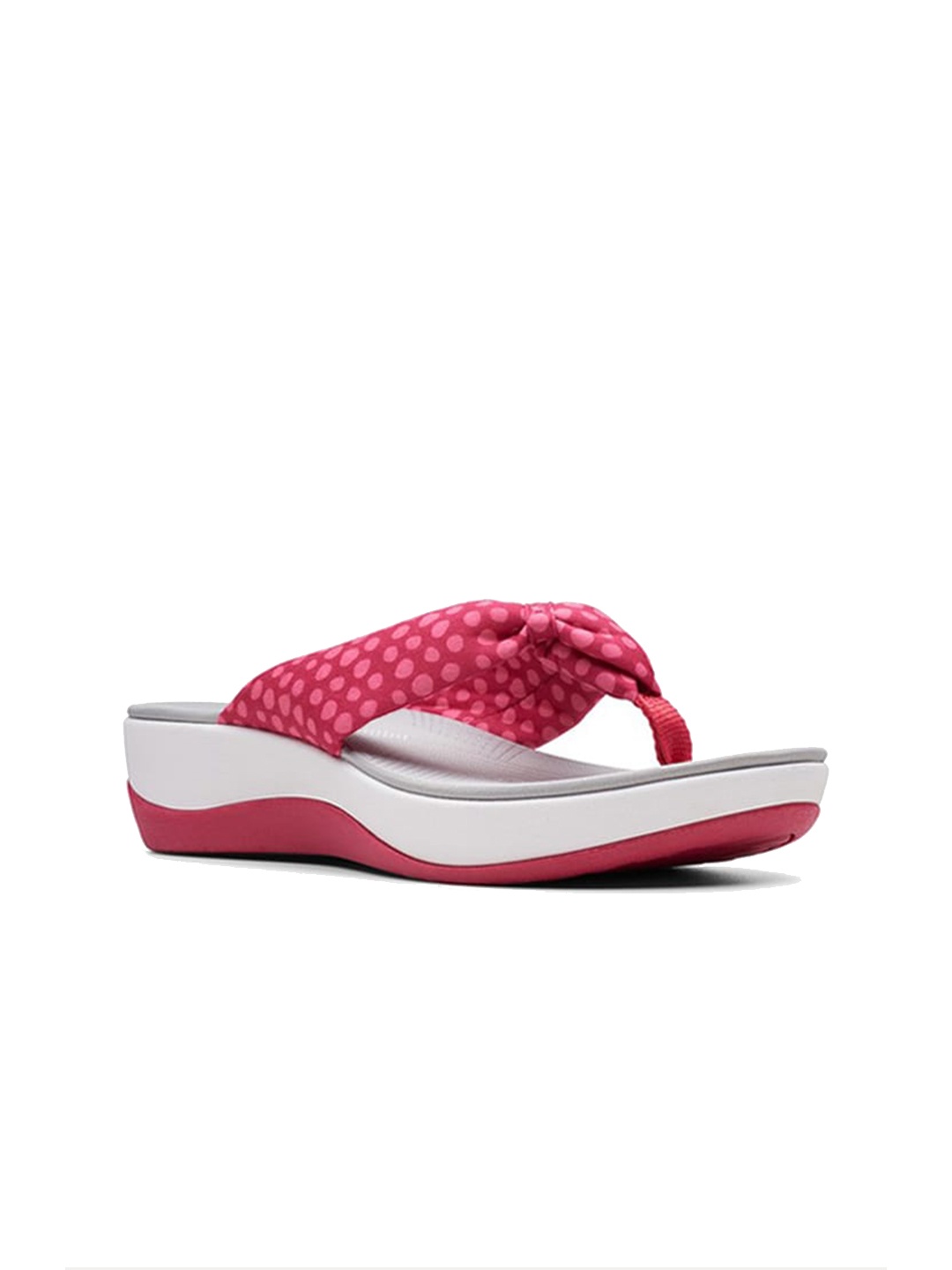 

Clarks Open Toe Comfort Heels, Pink