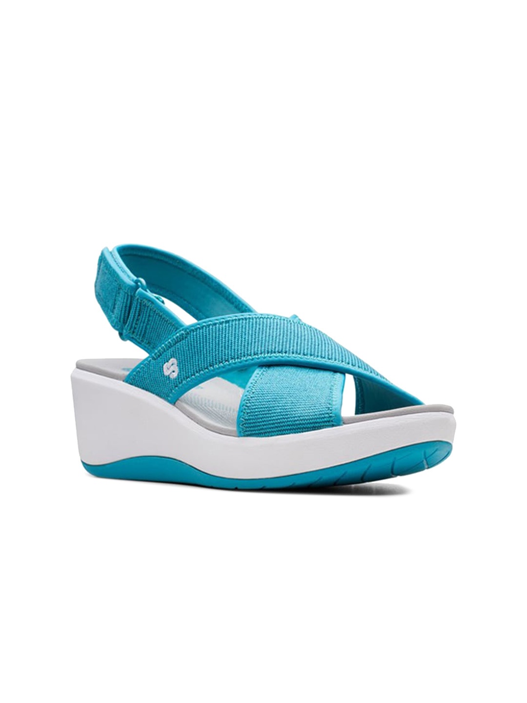 

Clarks Women Wedge Heels, Blue