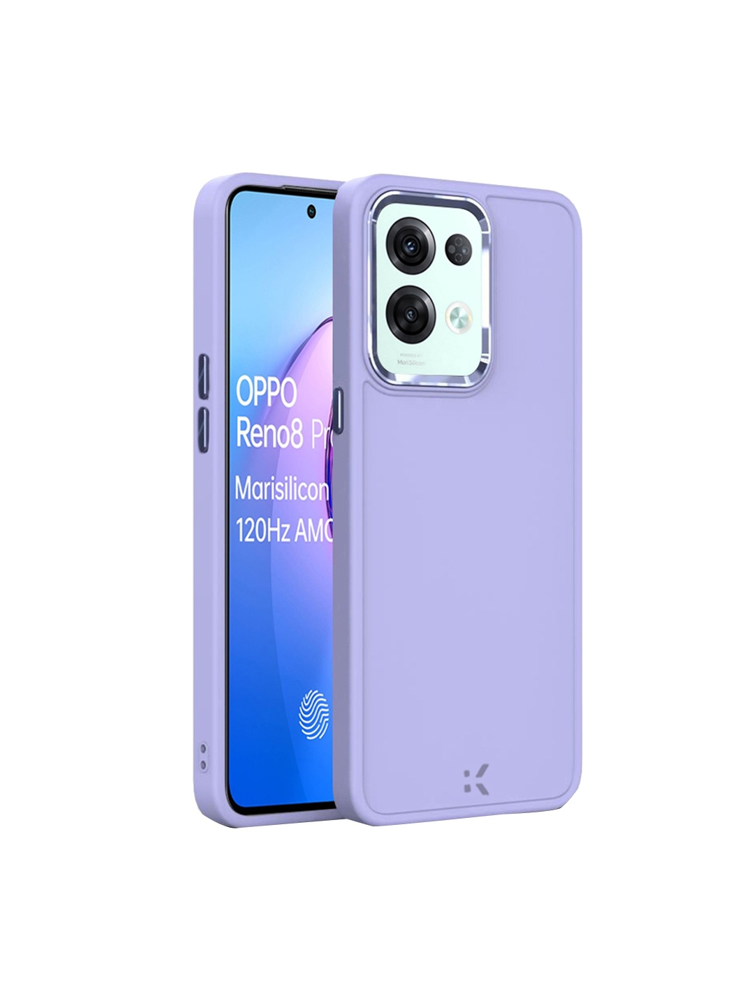 

Karwan Oppo Reno 8 Pro Phone Back Cover, Purple