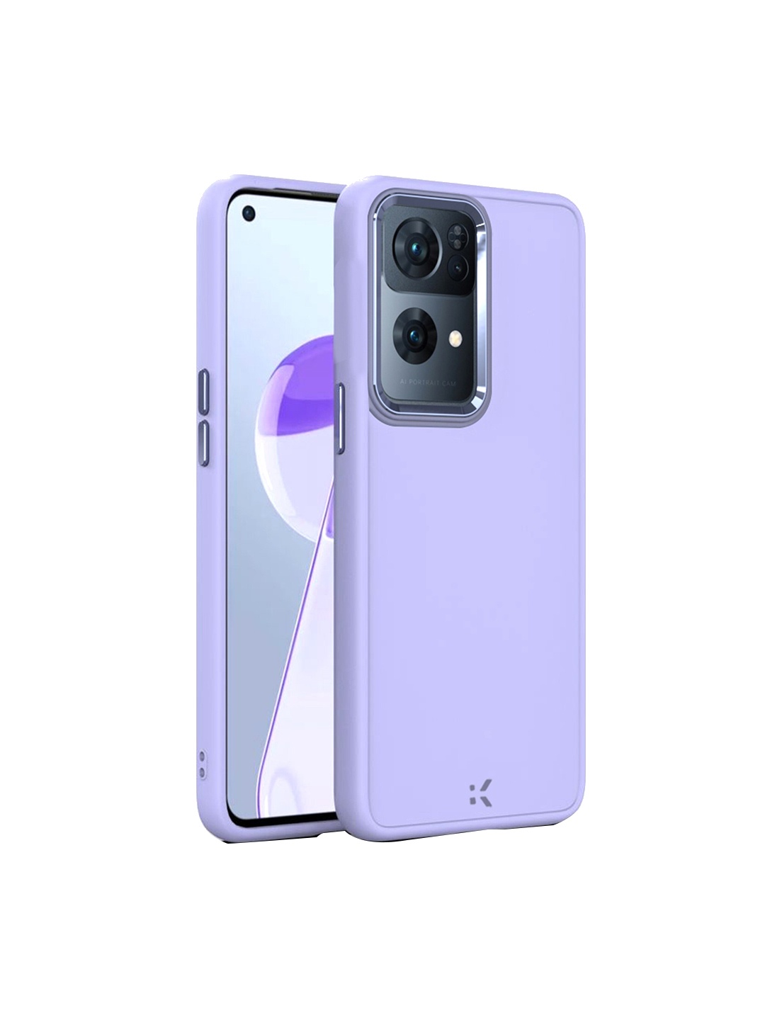 

Karwan Shock Proof OPPO Reno7 Pro 5G Phone Back Cover, Lavender
