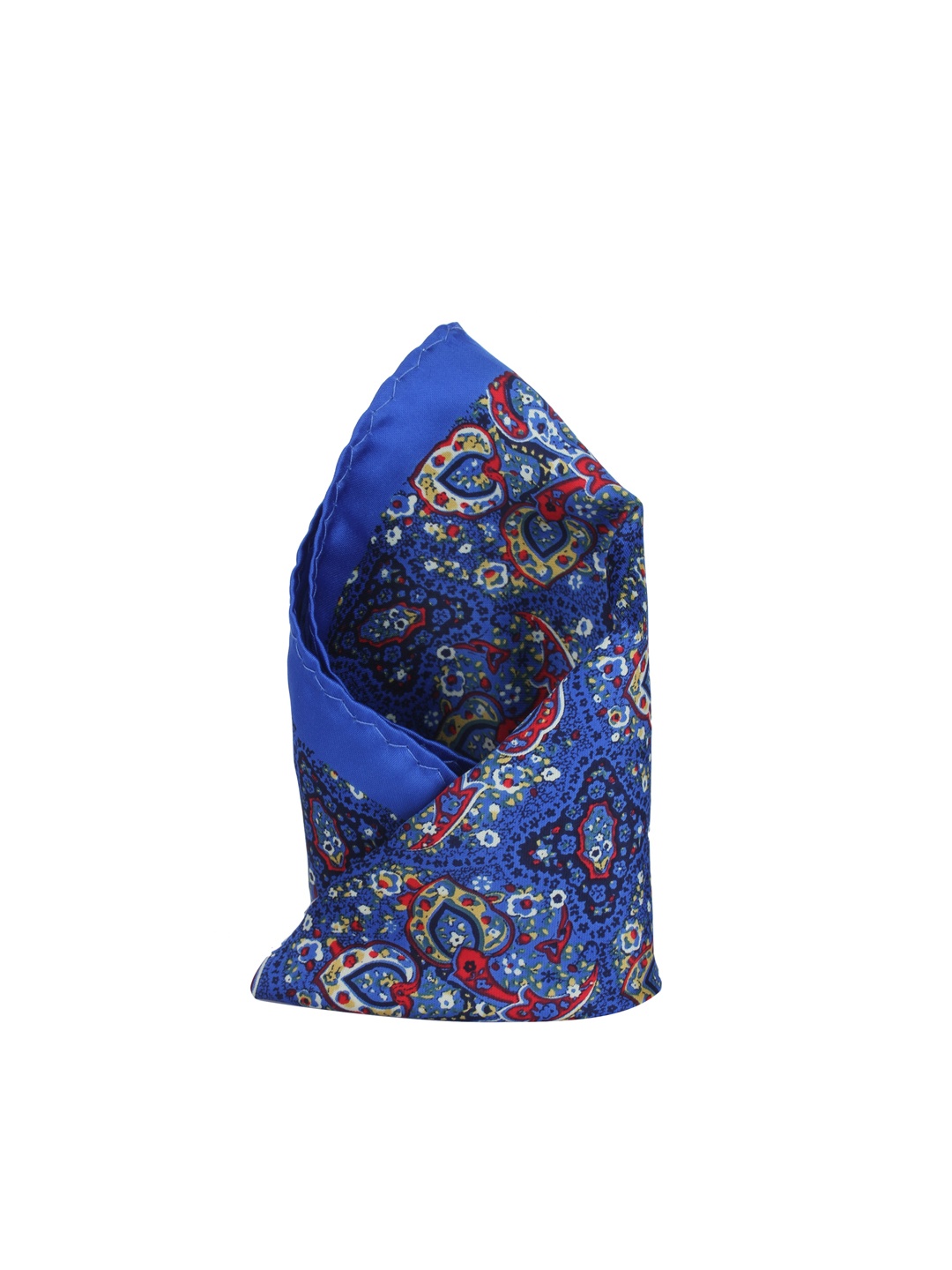 

Alvaro Castagnino Blue Printed Pocket Square