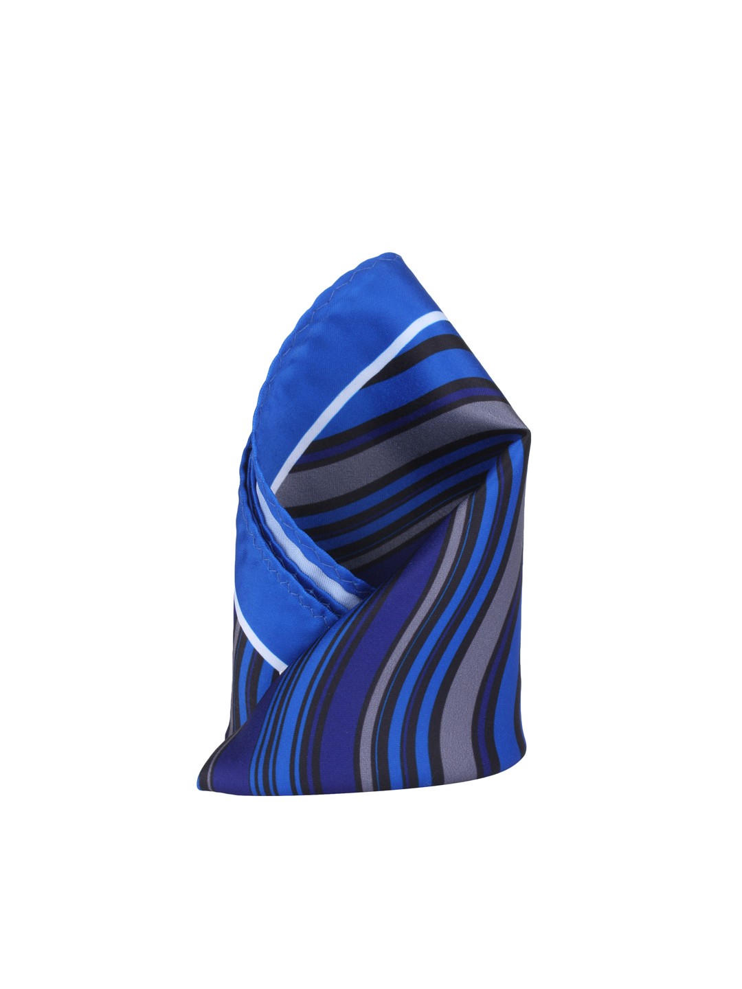 

Alvaro Castagnino Blue Printed Pocket Square