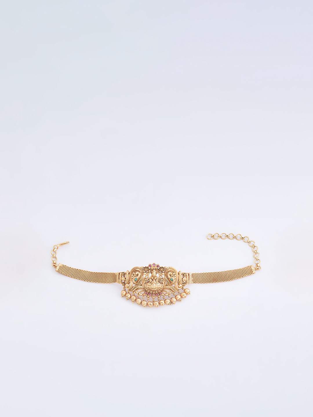 

Kushal's Fashion Jewellery Women Gold-plated Antique Armlet Bracelet