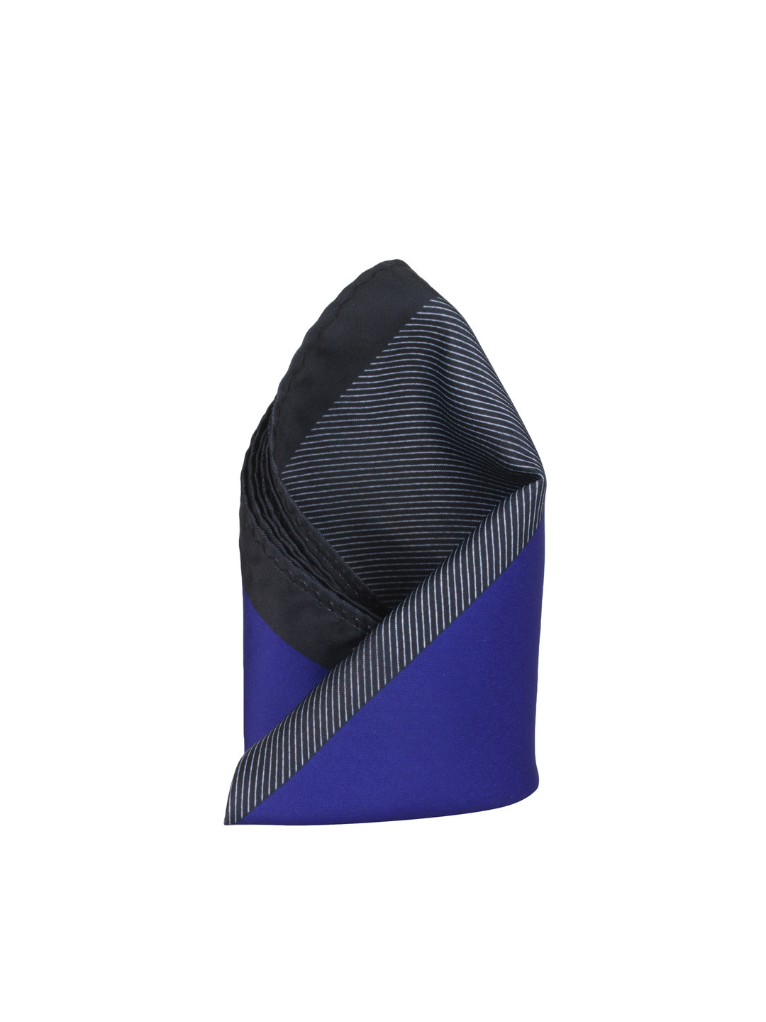 

Alvaro Castagnino Blue Printed Pocket Square