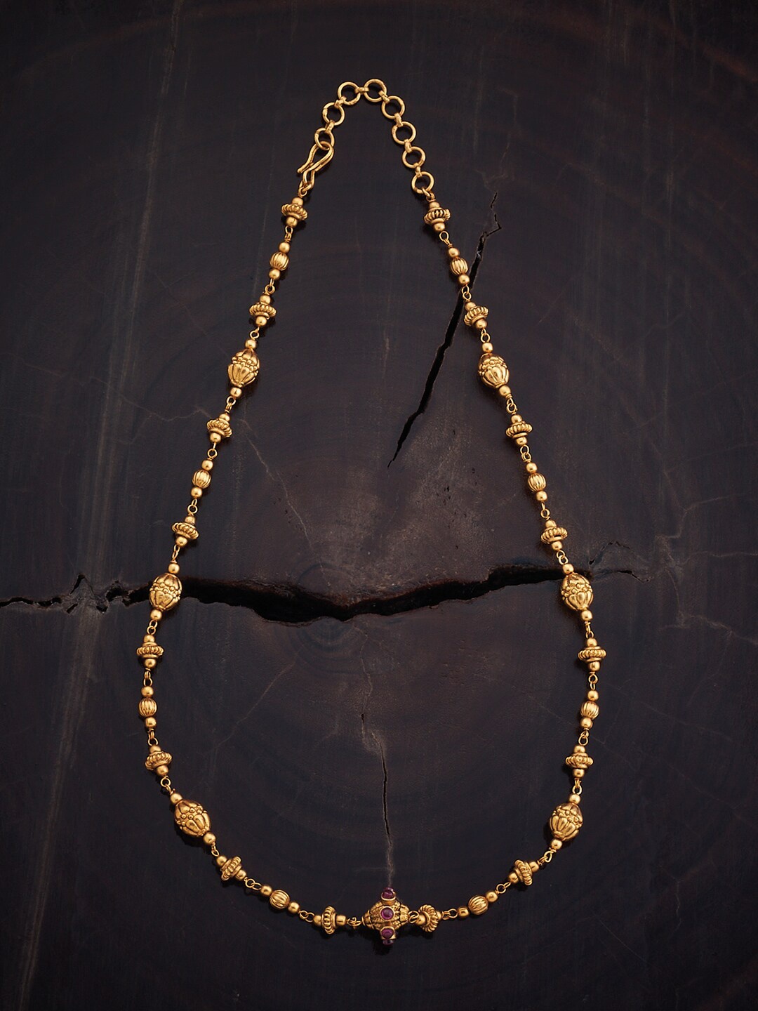 

Kushal's Fashion Jewellery Gold-Plated Copper Antique Chain