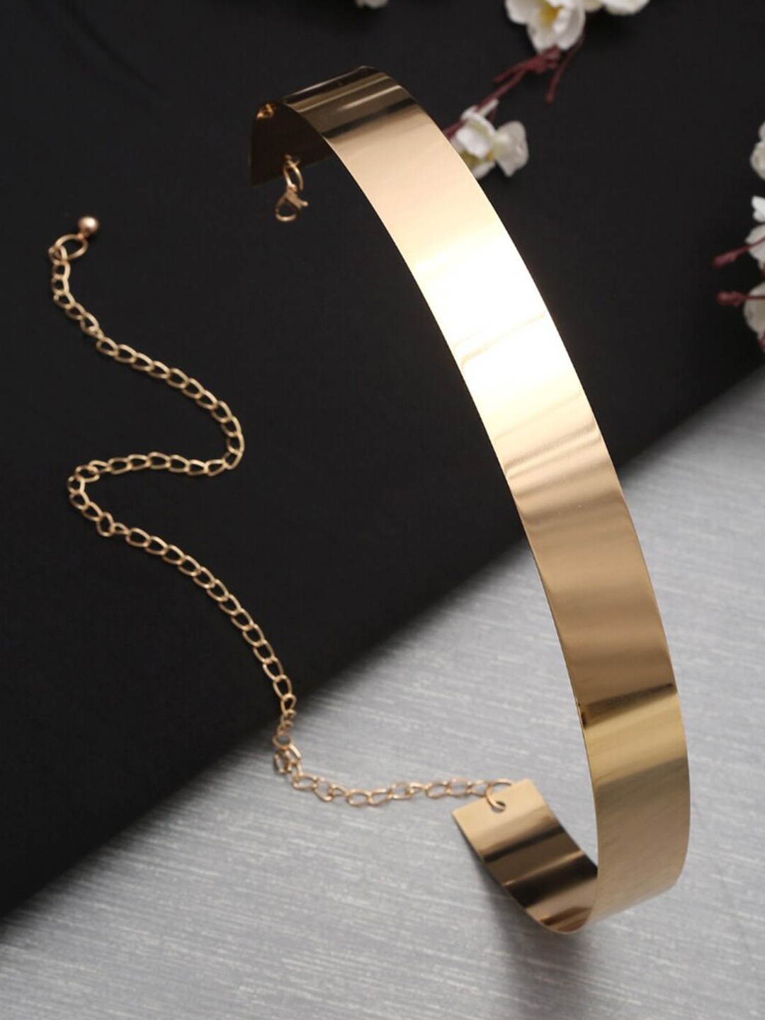 

Kastner Women Metal Belt, Gold