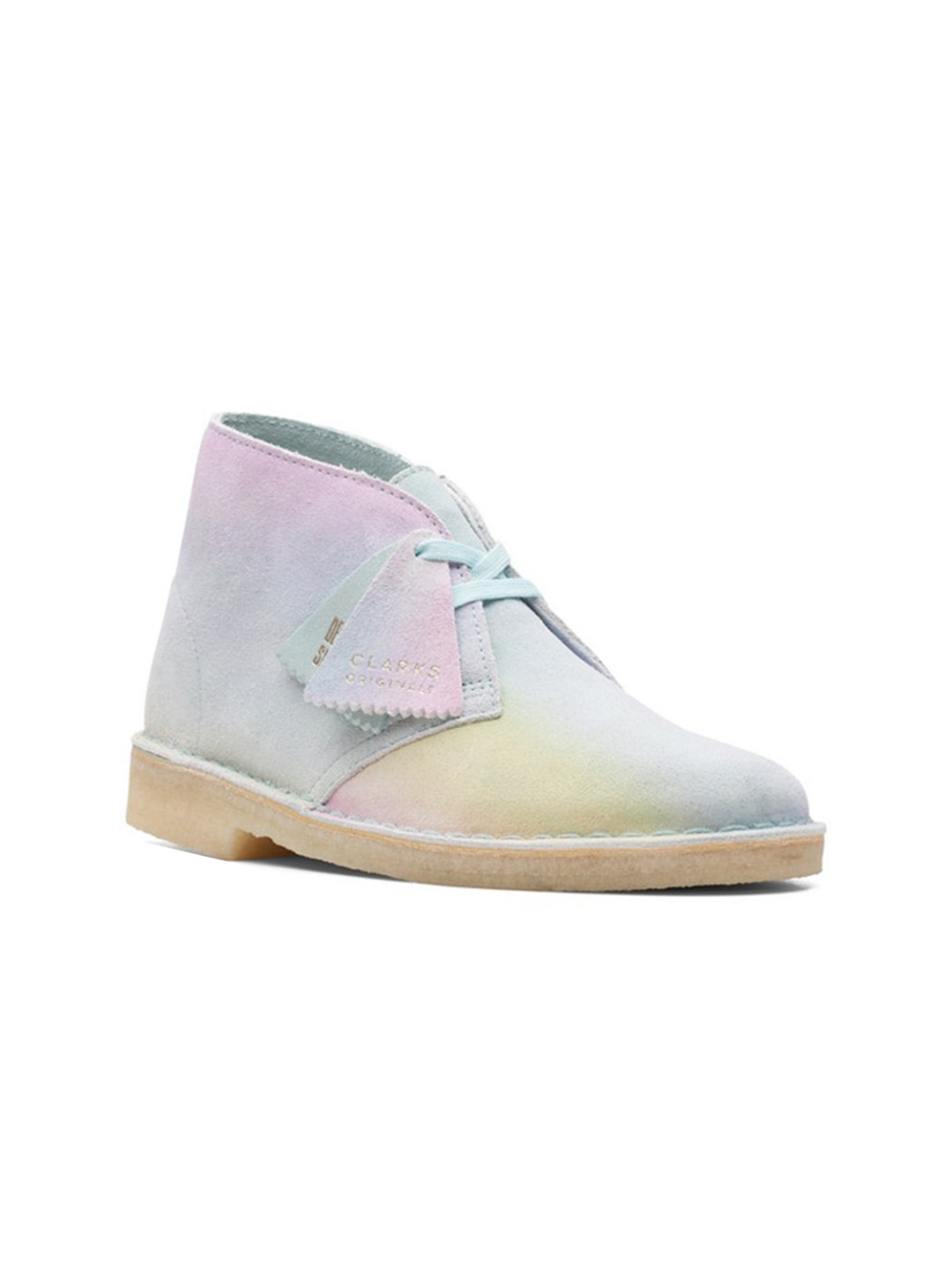

Clarks Women Ombre Mid-Top Desert Boots, White