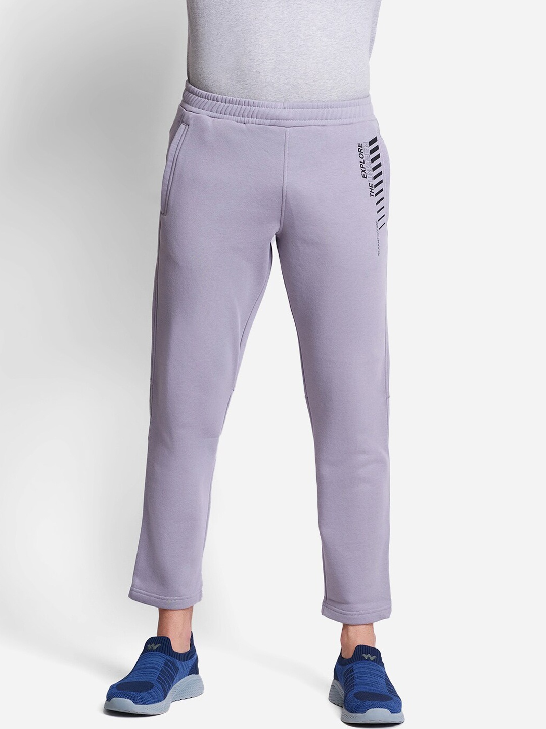 

Wildcraft Men Printed Details Track Pant, Lavender