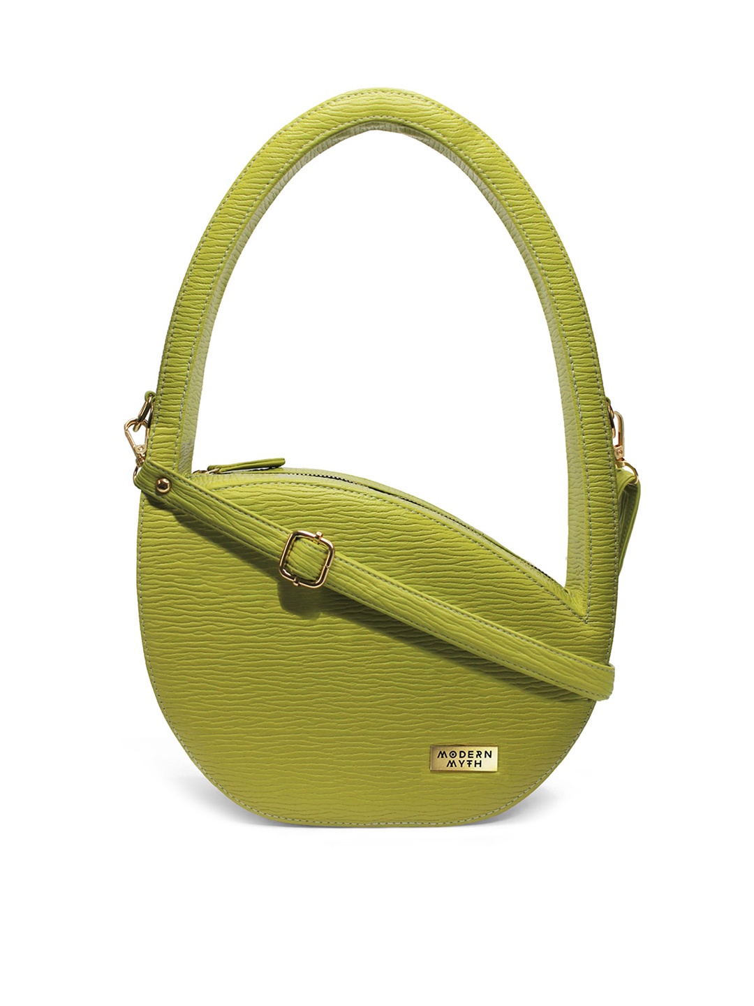 

MODERN MYTH Half Moon Shoulder Bag, Green