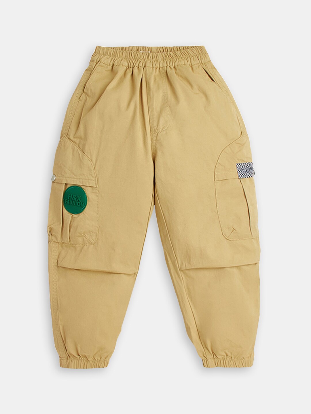 

Hopscotch Boys Cargos Trousers, Beige