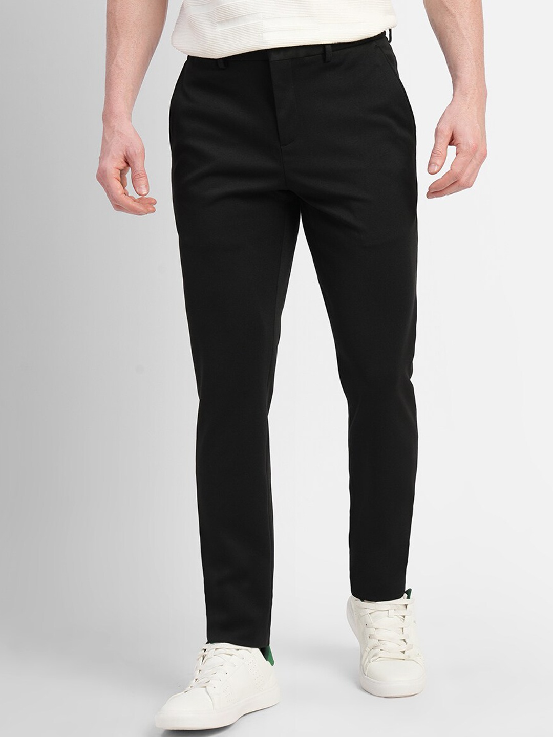 

Jack & Jones Men Slim Fit Trousers, Black