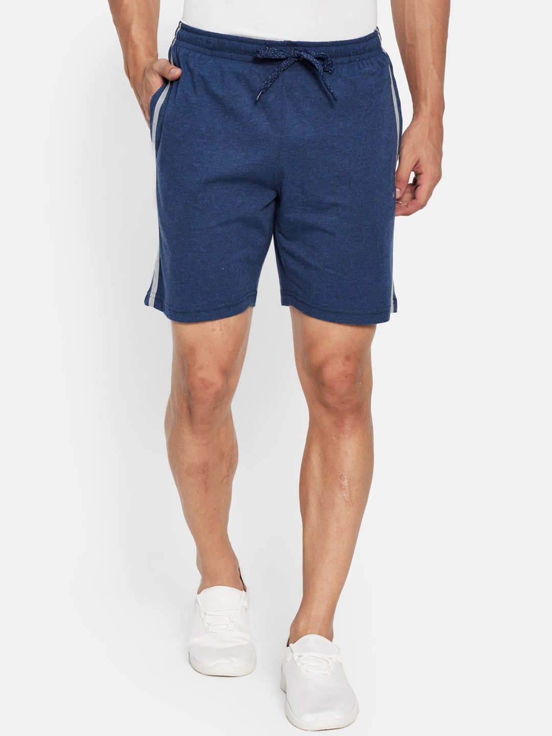 

Monte Carlo Men Cotton Regular Shorts, Blue