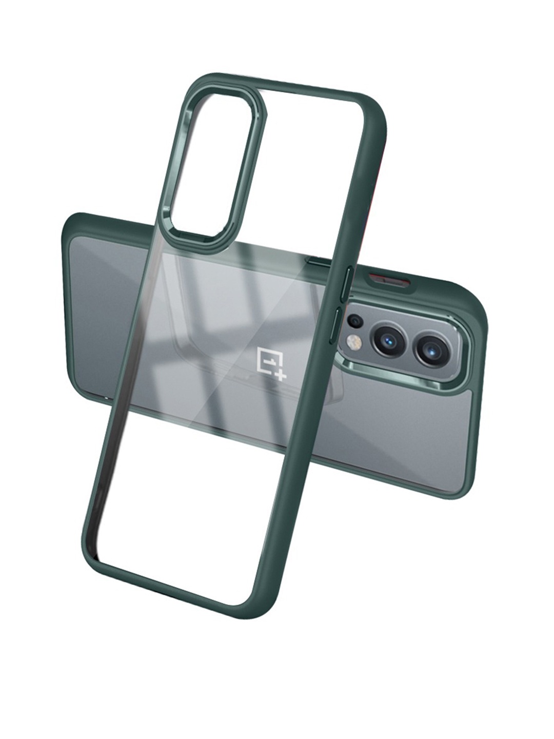 

Karwan OnePlus Nord 2 5G Shock Proof Phone Back Case, Transparent