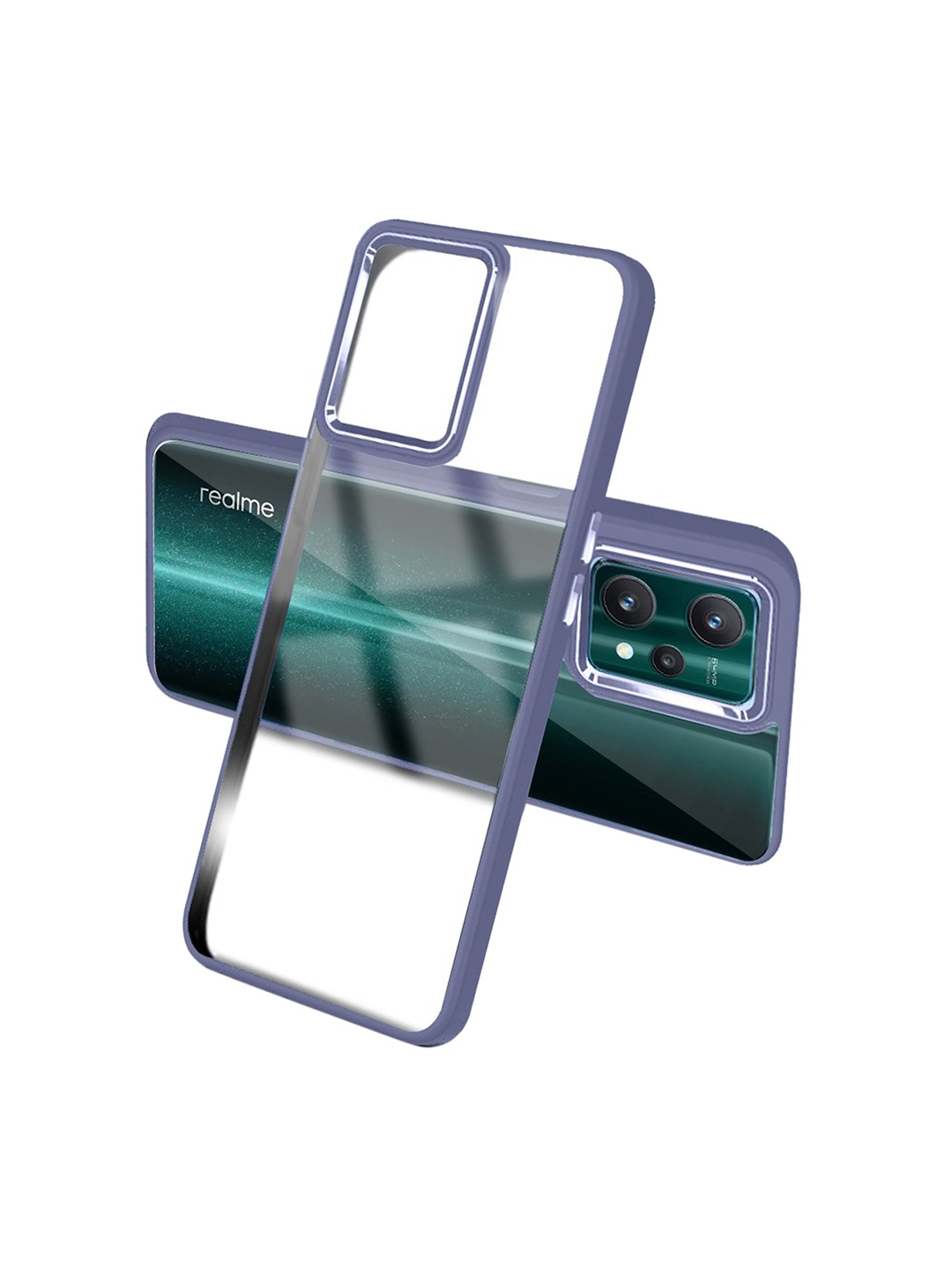 

Karwan realme 9 Pro 5G Mobile Metal Back Cover, Purple