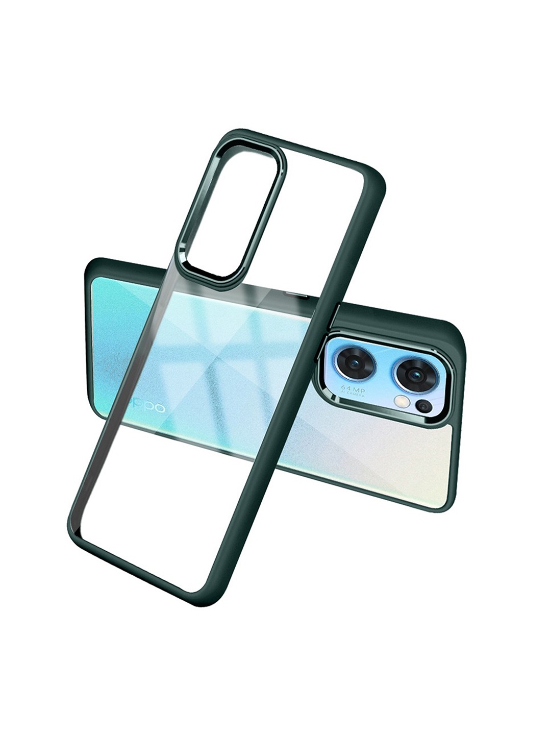 

Karwan OPPO Reno7 5G Shock Proof Phone Back Case, Transparent