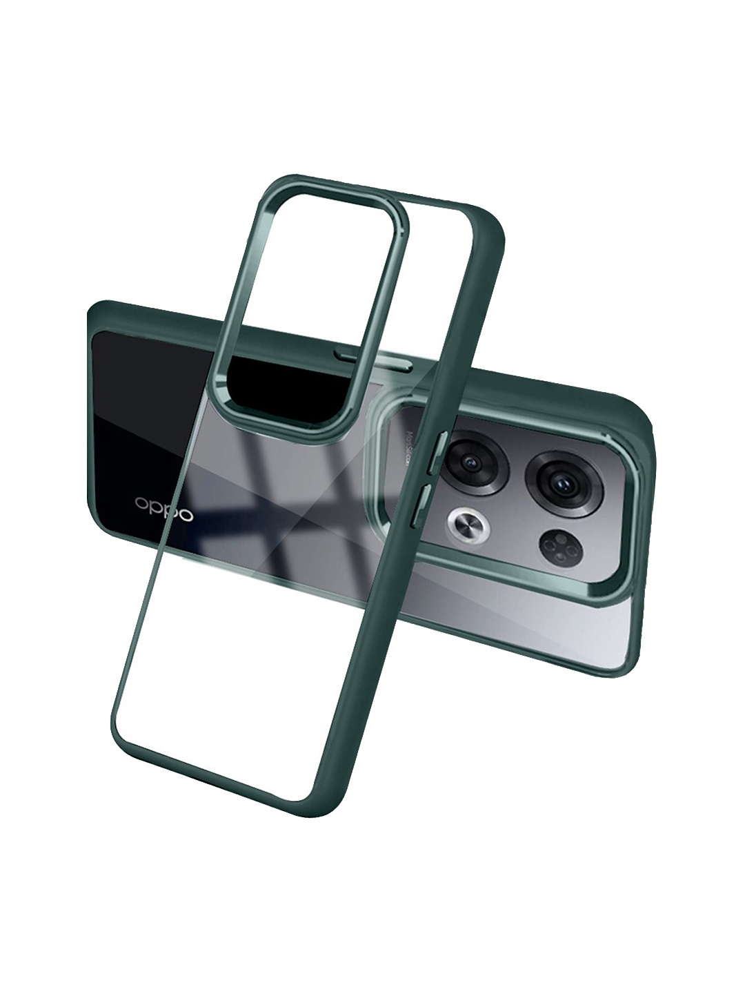 

Karwan Green Glossy Finished OPPO Reno8 Pro Back Cover