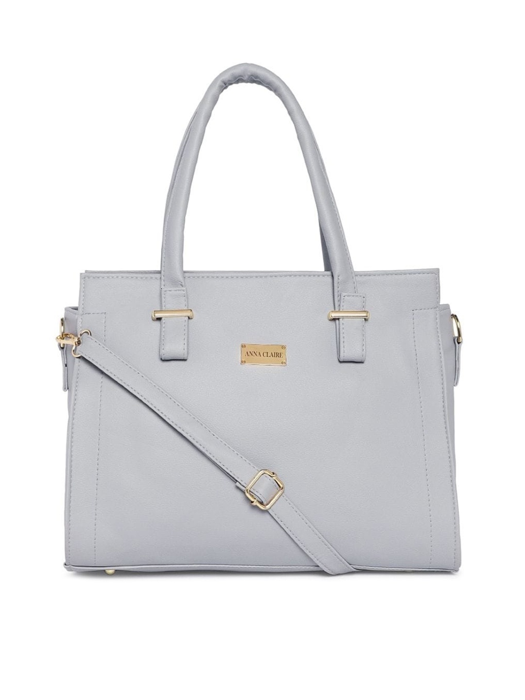 

Anna Claire Oversized Structured Handheld Bag, Grey