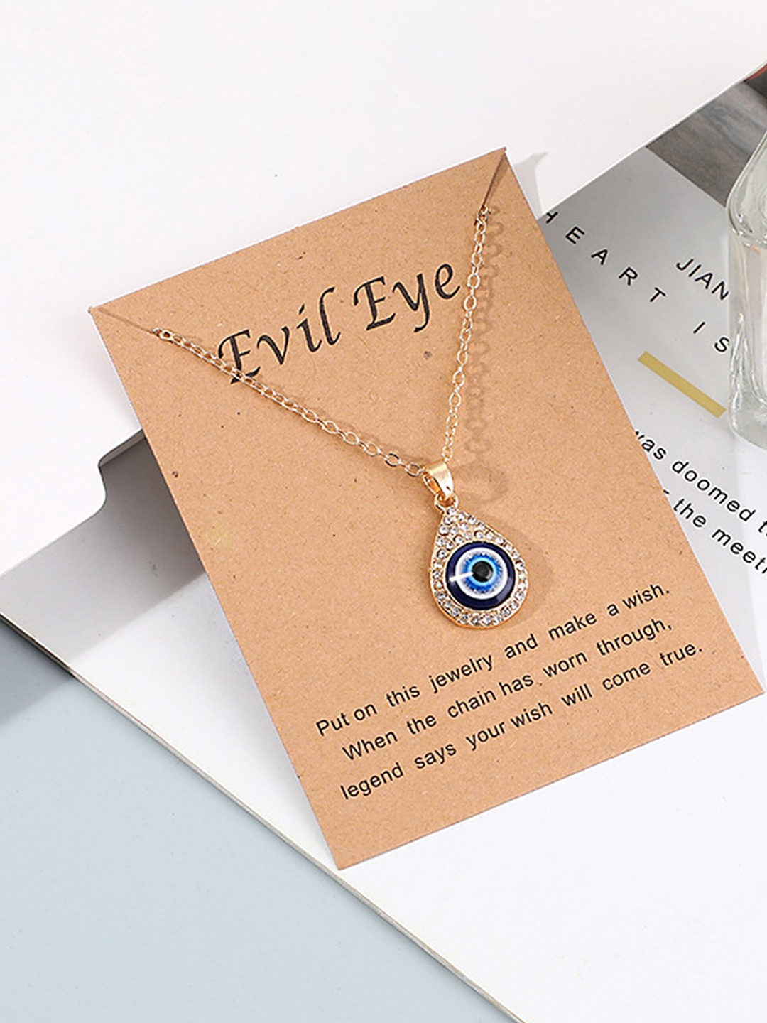 

Pinapes Gold-Plated Enamelled Necklace