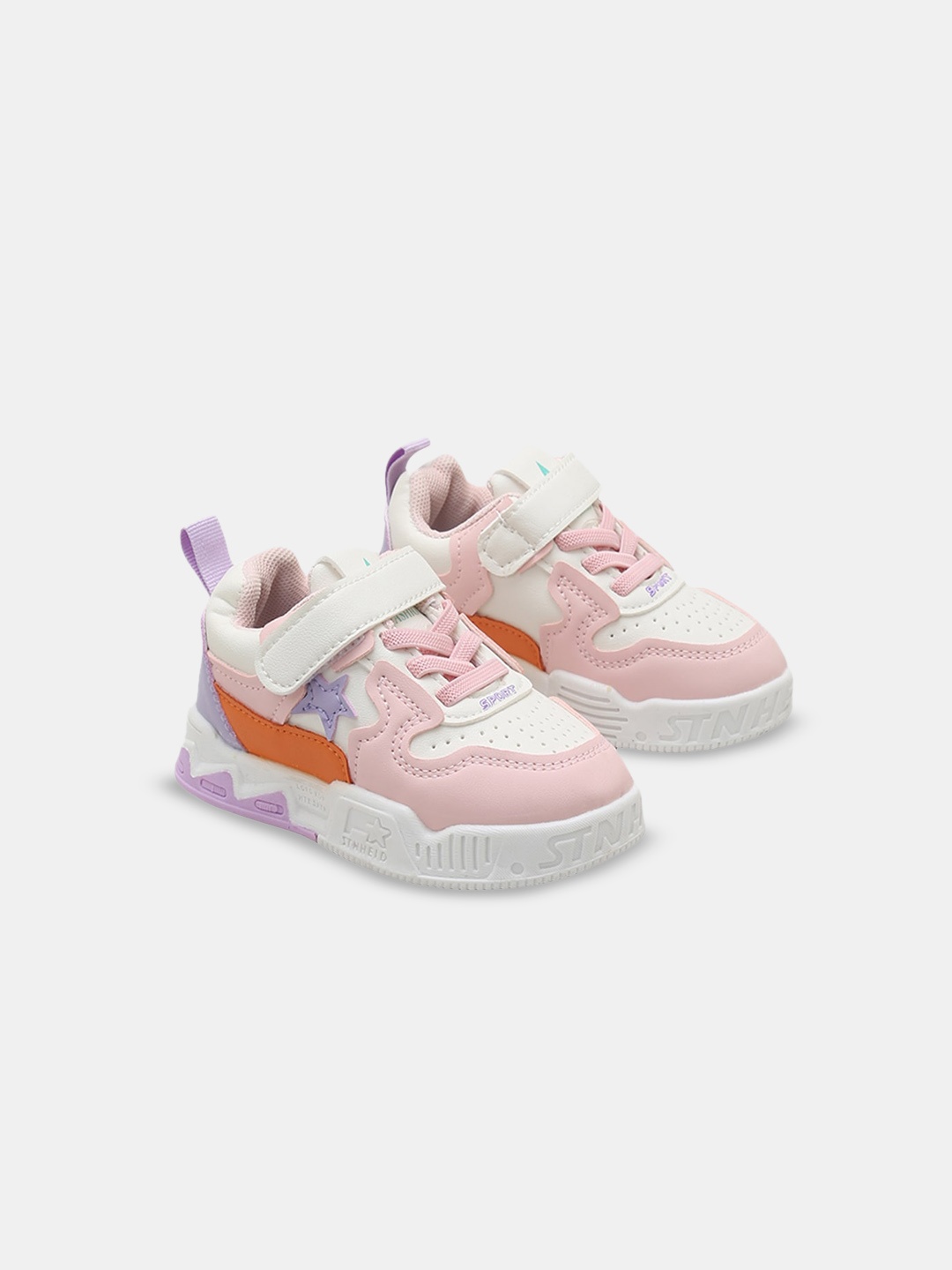 

Hopscotch Girls Colourblocked Sneakers, White