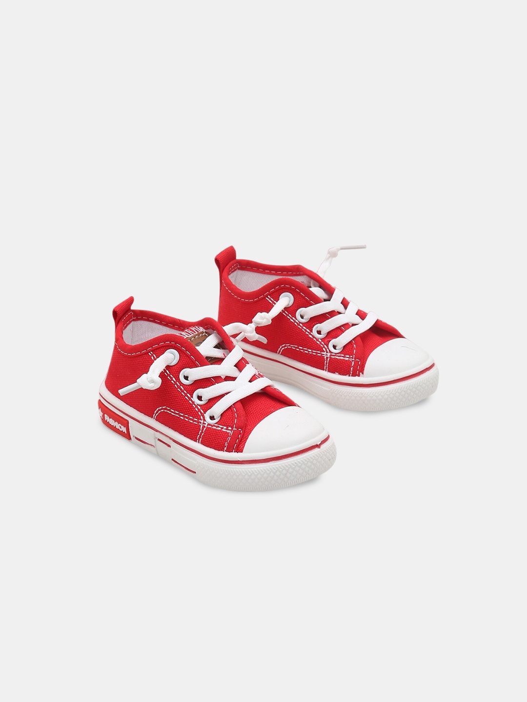 

Hopscotch Girls Colourblocked Sneakers, Red
