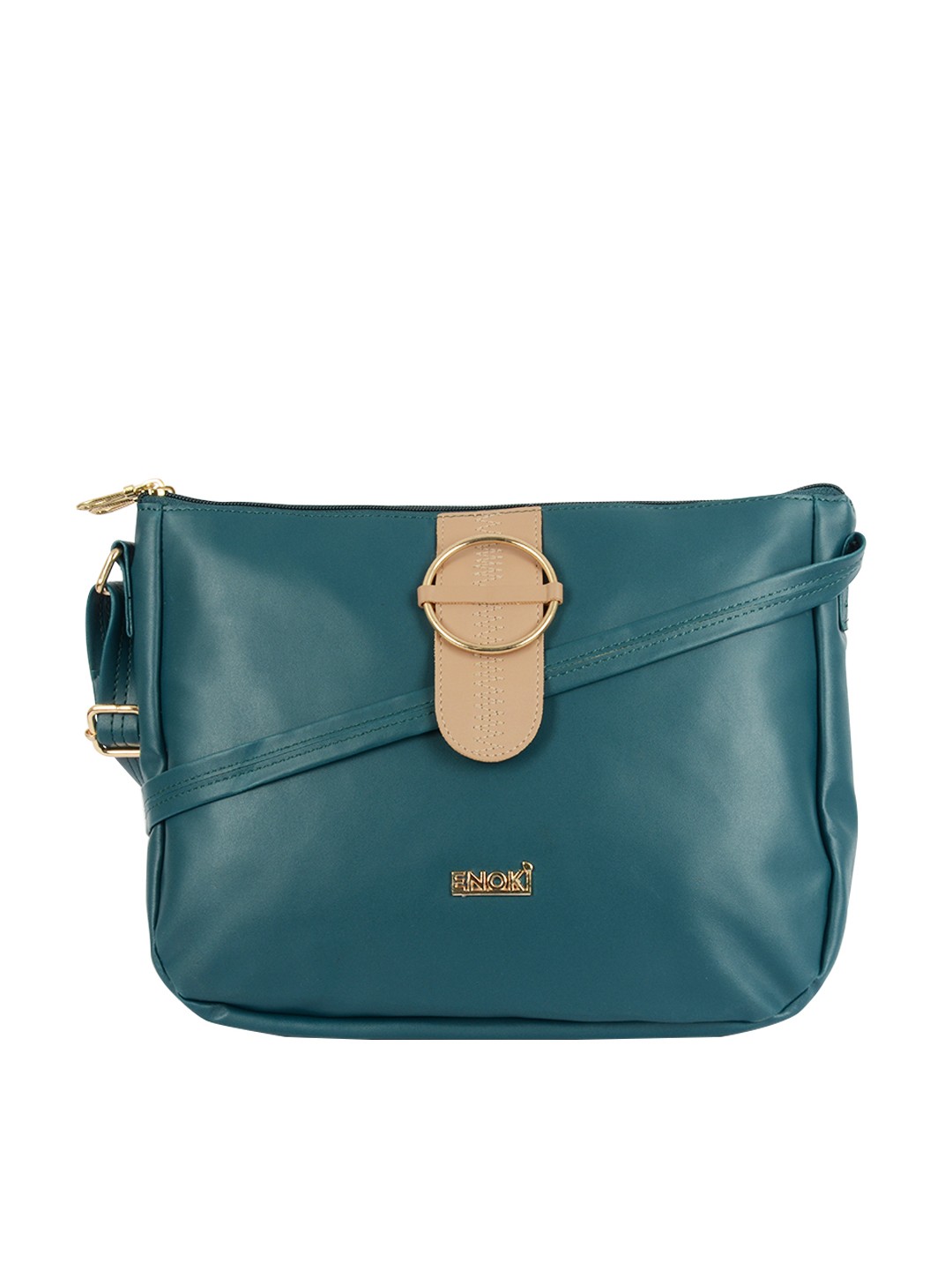 

ENOKI Structured Sling Bag, Green
