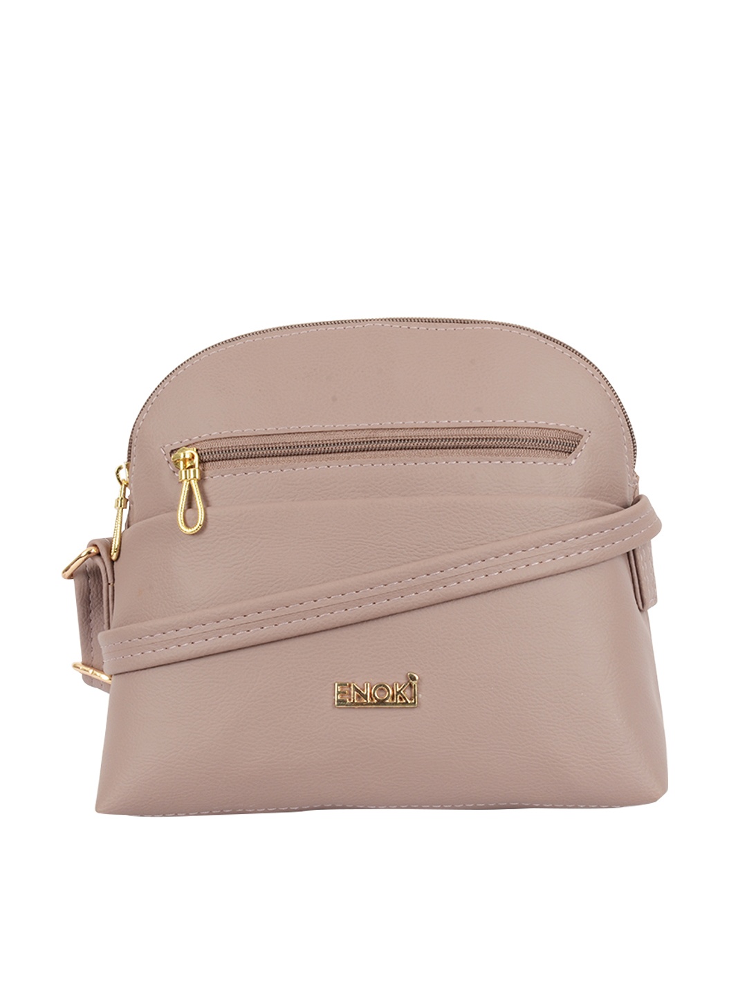 

ENOKI Non-Detachable Structured Sling Bag, Mauve