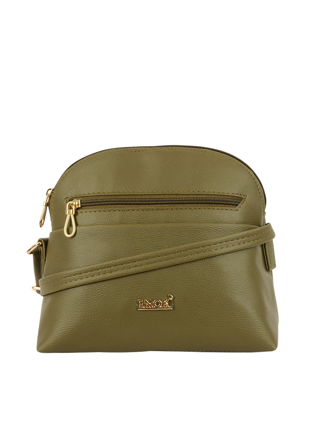 

ENOKI Structured Sling Bag, Green