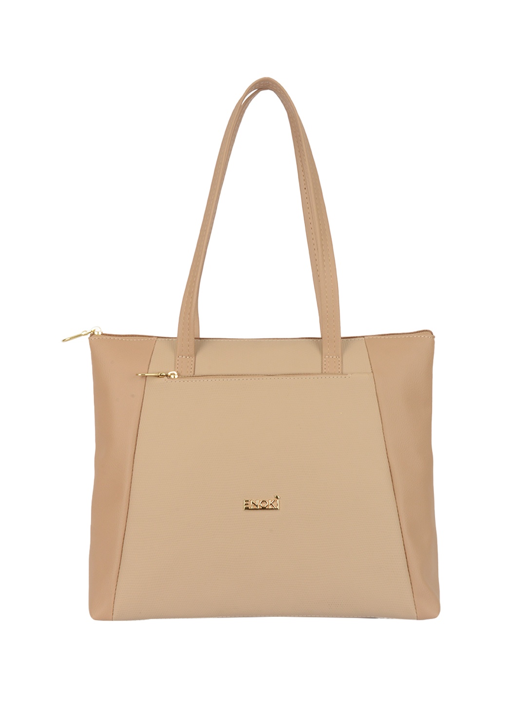 

ENOKI Shopper Shoulder Bag, Beige
