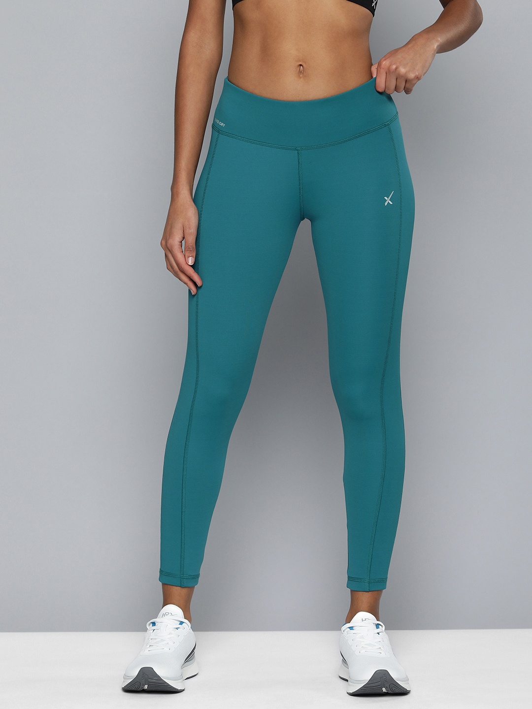 

HRX by Hrithik Roshan Women Rapid-Dry Training Tights, Blue