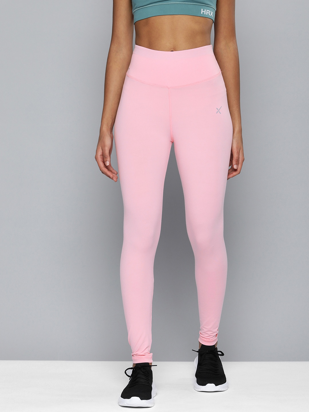 

HRX by Hrithik Roshan Women Rapid-Dry Running Tights, Pink