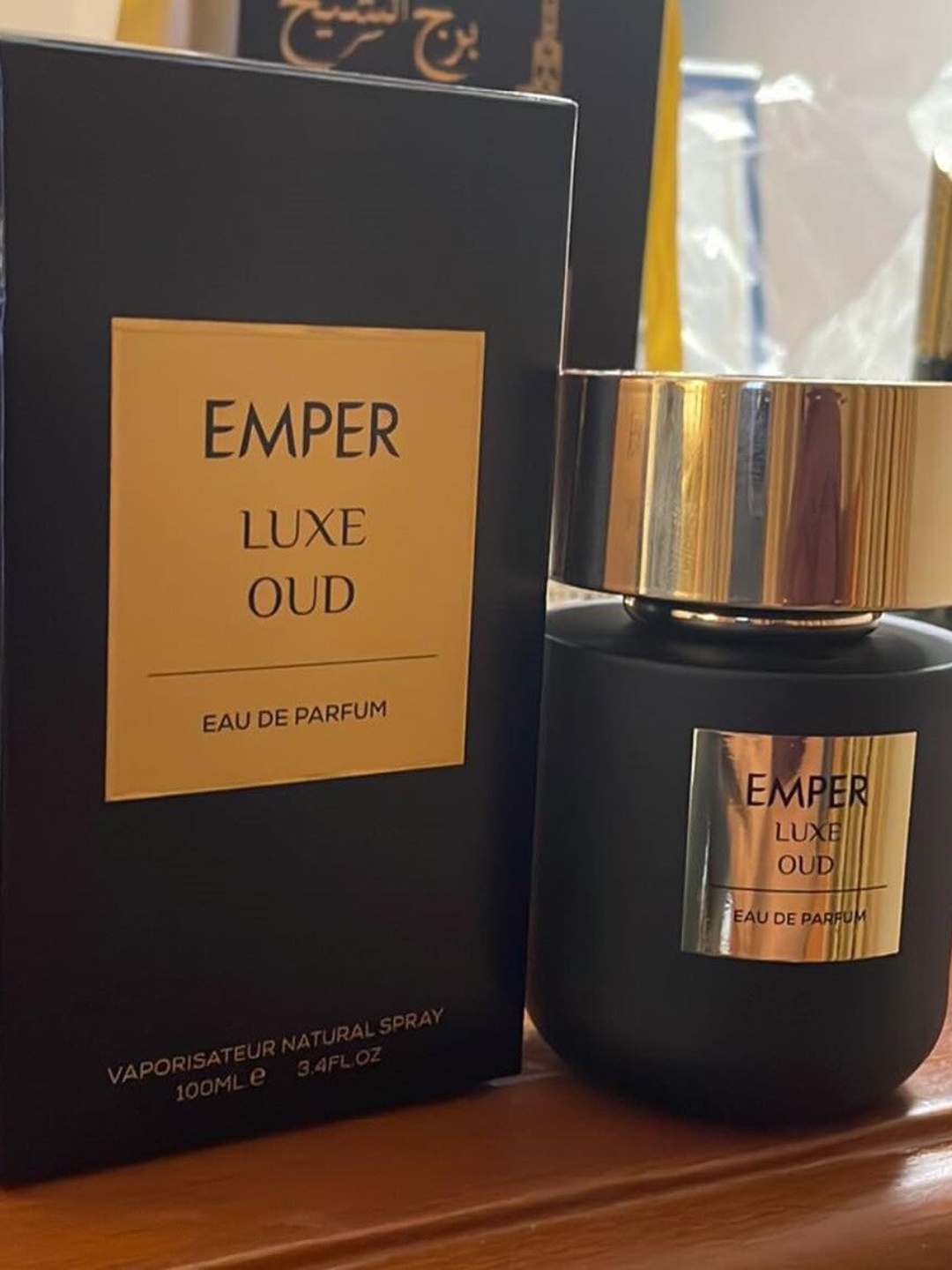 

Emper Luxe Oud Eau De Parfum - 100ml, Black