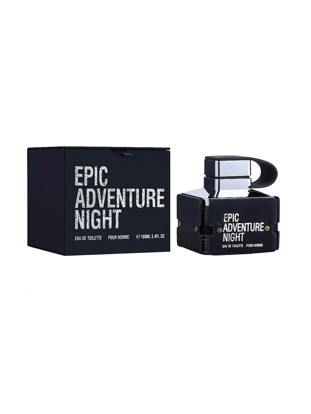 

Emper Men Epic Adventure Night Eau De Toilette - 100ml, Black
