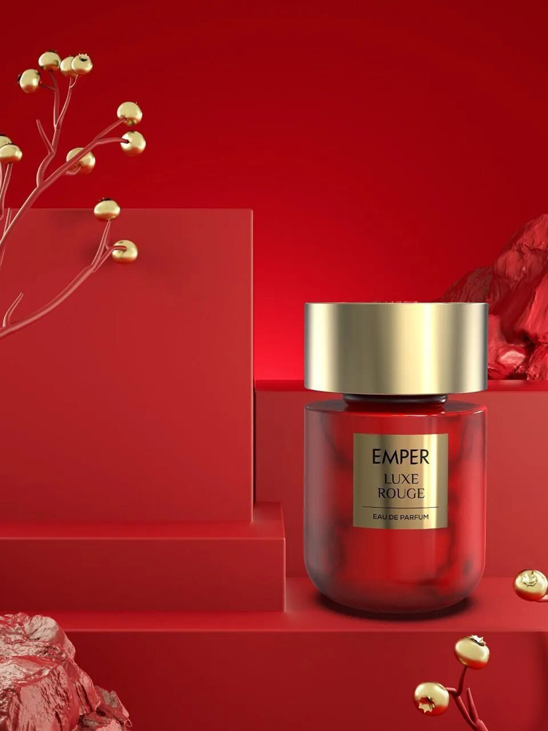 

Emper Luxe Rouge Natural Eau De Parfum Spray - 100 ml, Red