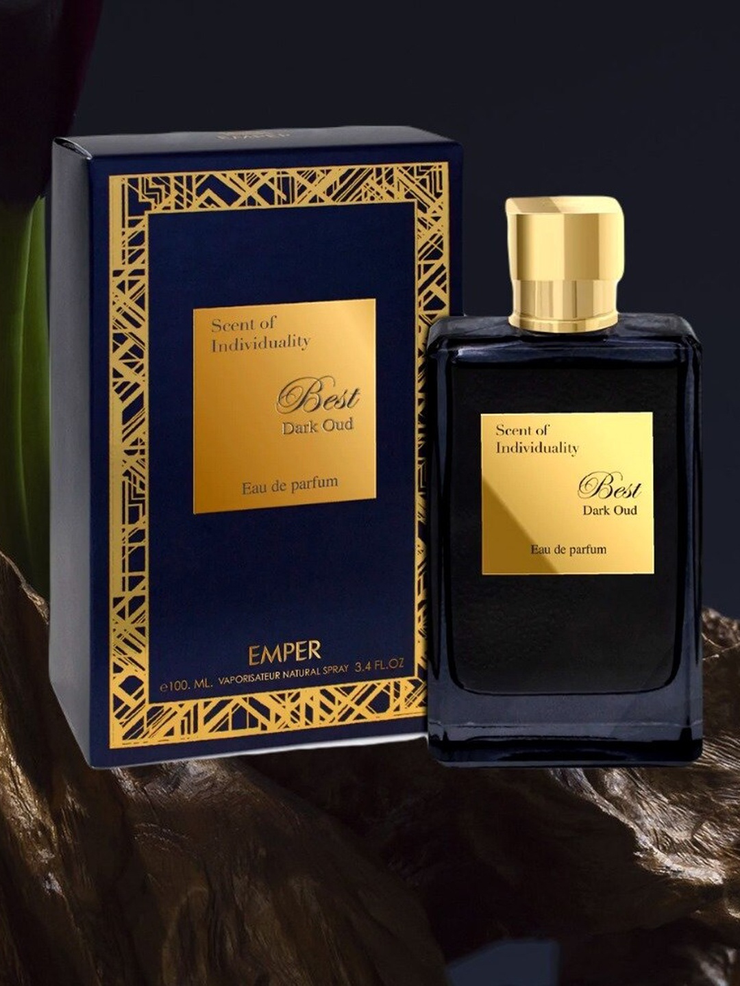 

Emper Best Dark Oud Natural Eau De Parfum Spray - 100 ml, Navy blue