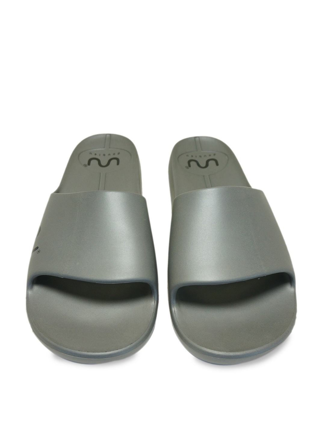 

Doubleu Men Open Toe EVA Sliders, Grey