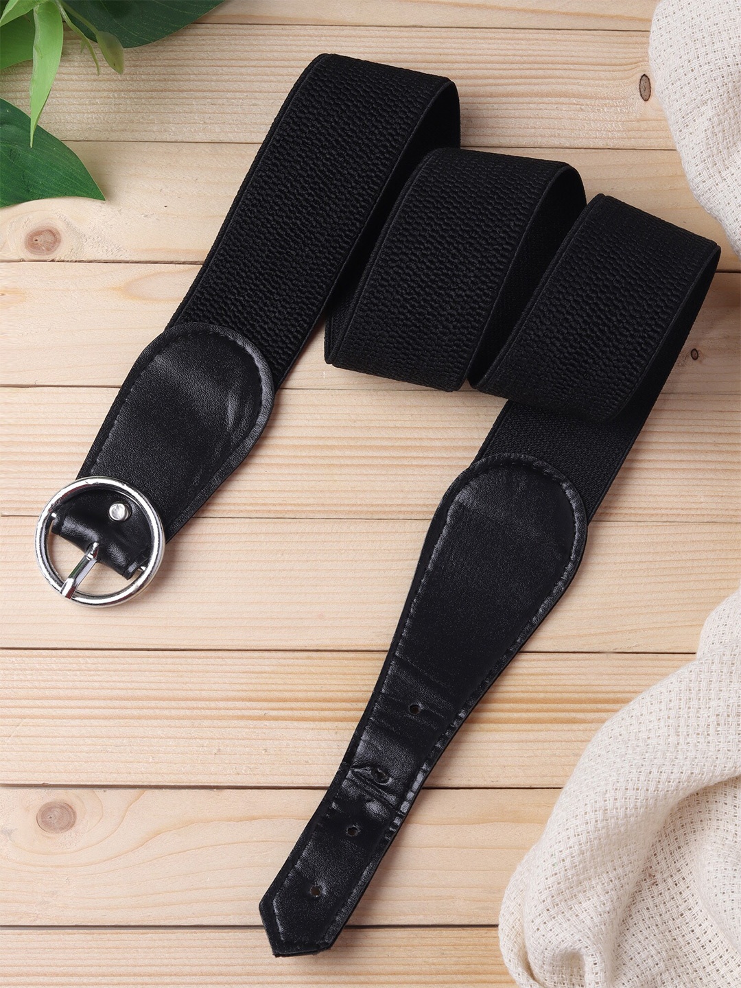 

HENEDA Women Causal Belt, Black