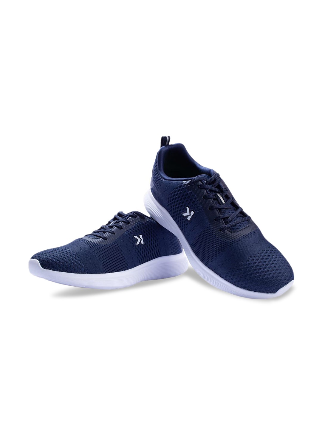 

Paragon Men Woven Design Lace-Up Sneakers, Navy blue