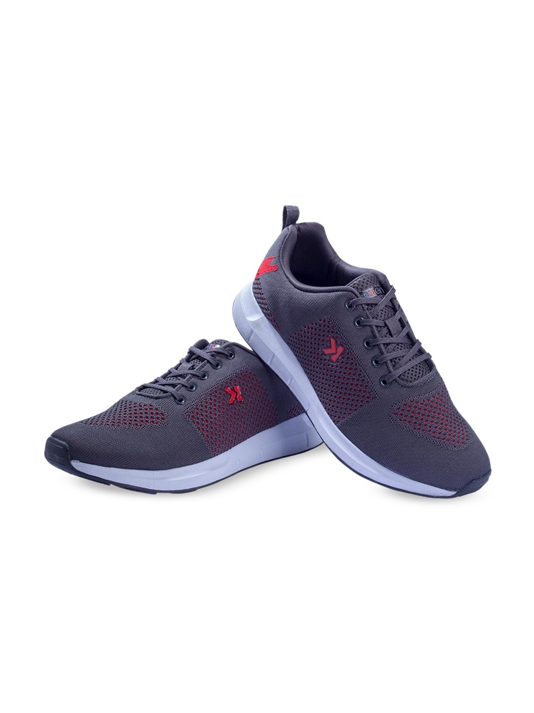 

Paragon Men Woven Design Lightweight Sneakers, Grey