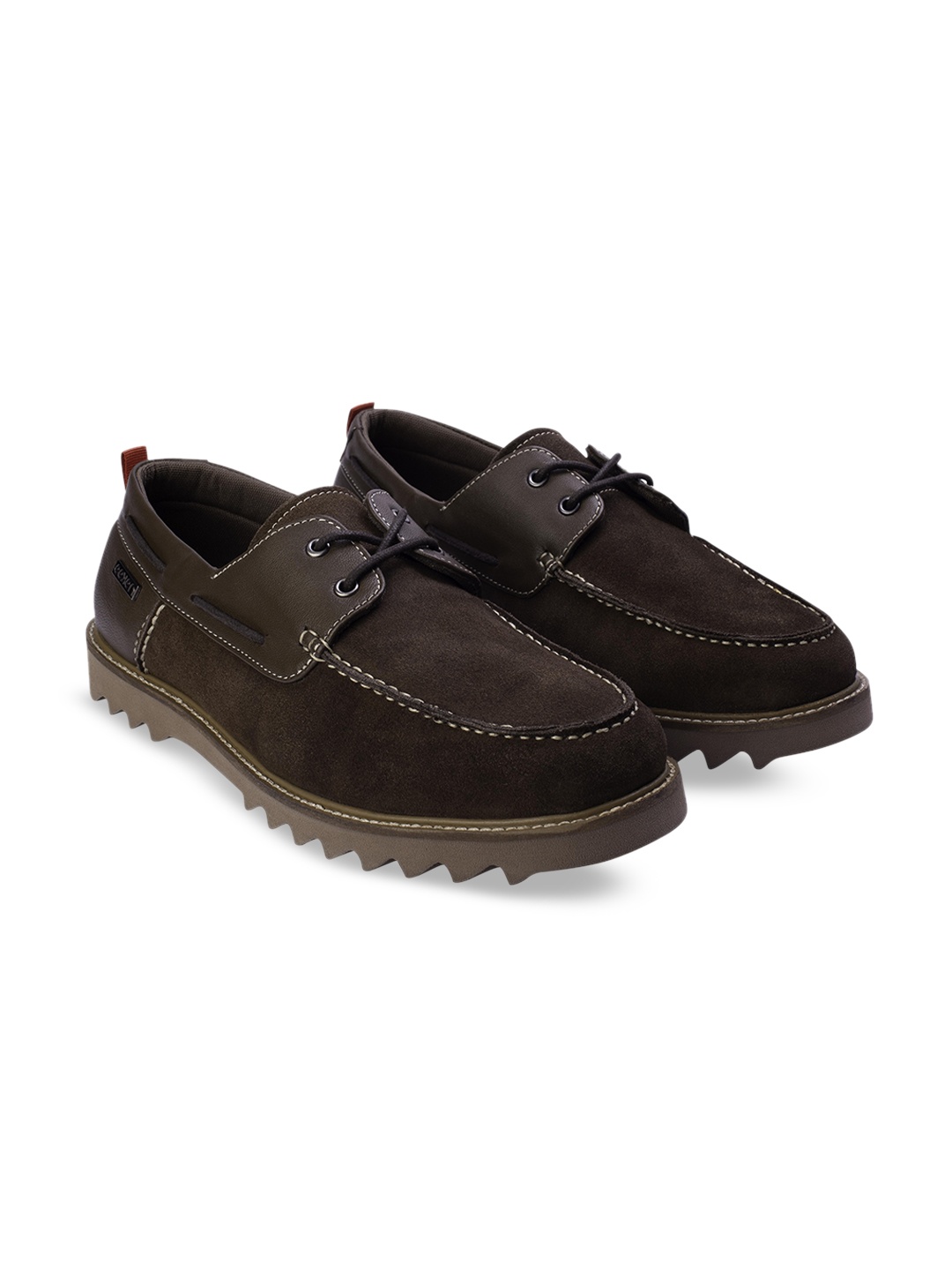 

Paragon Men Suede Boat Shoes, Brown